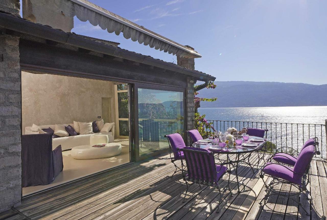 Villa Rachele: Stunning Luxury Villa In Centre Gargnano With Private Pool And Breathtaking Views エクステリア 写真
